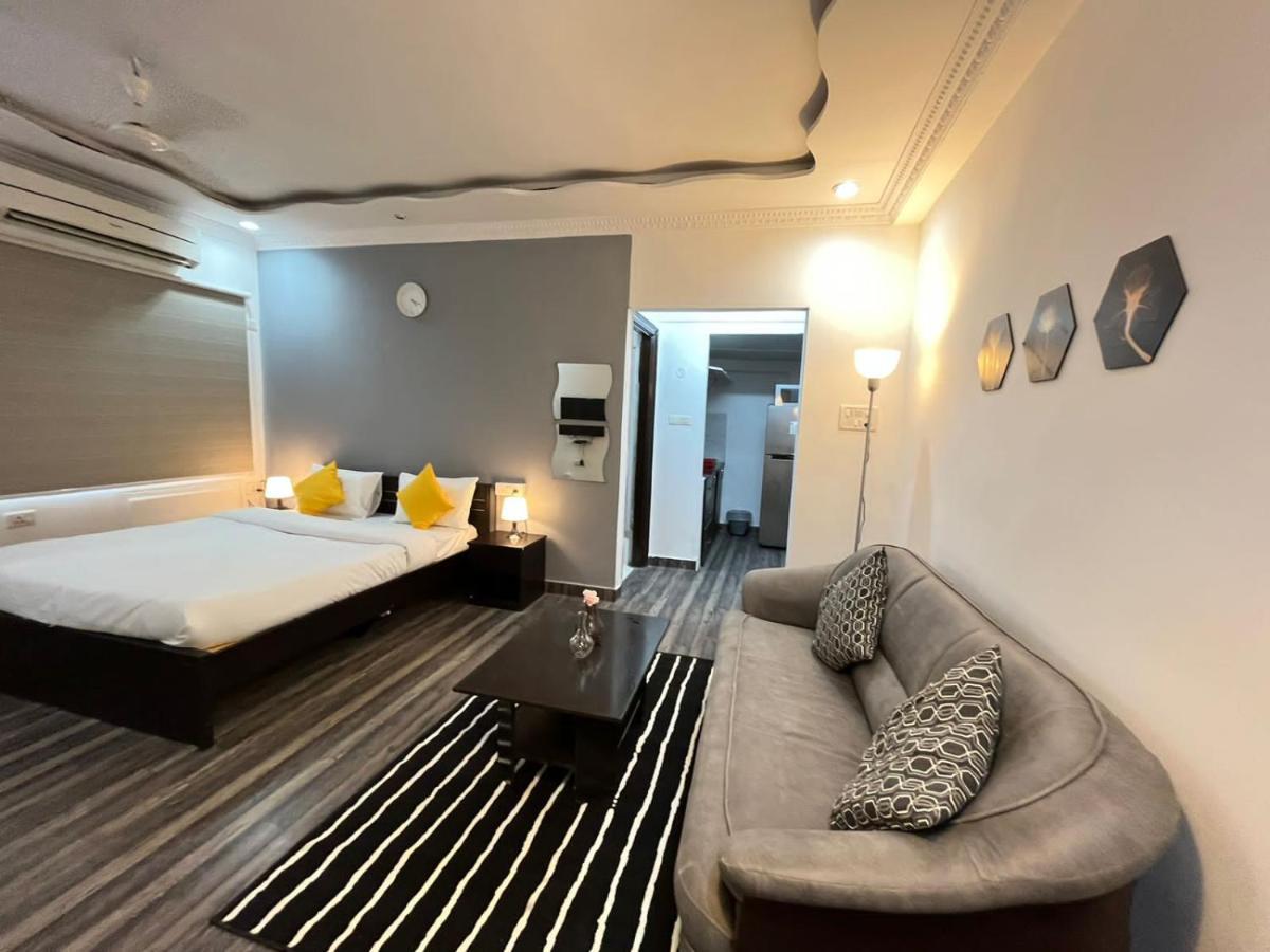 Bedchambers Serviced Apartments, ไฮเดอราบัด ภายนอก รูปภาพ